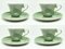 Postmodern Coffee Cups and Saucers from Ćmielów Factory, Poland, 1960s, Set of 8 1