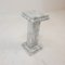 Pedestal italiano de mármol, años 50, Imagen 3