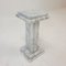 Pedestal italiano de mármol, años 50, Imagen 13