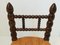 French Oak Chair in the style of Charles Dudouydt, 1940s 6