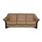 Beige Leather Eldorado Three-Seater Sofa from Stressless 1