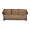 Beiges Eldorado Drei-Sitzer Ledersofa von Stressless 9