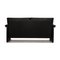 Black Leather Zentro Two-Seater Couch from COR 8