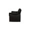 Black Leather Zentro Two-Seater Couch from COR 9