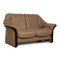 Beige Leather Eldorado Two-Seater Sofa from Stressless 1