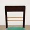 Beech & Leatherette Dining Chairs, 1940s, Set of 6 3