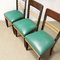 Beech & Leatherette Dining Chairs, 1940s, Set of 6, Image 7