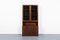 Danish Walnut Veneer Two Piece Cabinet, 1970s 1