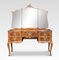 French Walnut Dressing Table, 1890s 1
