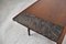 Mid-Century Wooden and Copper Coffee Table, 1960s 2