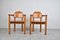 Mid-Century Pine Wood Dining Chairs, 1960s, Set of 2 7