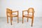 Mid-Century Pine Wood Dining Chairs, 1960s, Set of 2 12