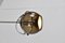 Lampada da terra sferica Mid-Century attribuita a Frank Ligtelijn per Touch, anni '60, Immagine 6
