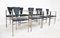 Post Modern Dining Chairs attributed to Belgochrom, 1980s, Set of 8, Image 5