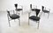 Post Modern Dining Chairs attributed to Belgochrom, 1980s, Set of 8 9