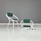 Mid-Century Swedish Beach Circle Armchairs attributed to Yngve Ekström for Ese Mobler, 1970s, 1960s, Set of 2, Image 14
