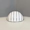Modern Italian Metal Rod Structure and White Plastic Lampshade Wall Lamp, 1970s 11