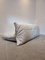Yoko 3-Sitzer Sofa aus weißem Leder von Michel Ducaroy für Ligne Roset 4