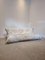 Yoko 3-Sitzer Sofa aus weißem Leder von Michel Ducaroy für Ligne Roset 5