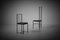 Sculptural Post Modern Chairs, France, 1980s, Set of 6, Image 1