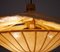 Hana II Uchiwa Bamboo Hanging Lamp by Ingo Maurer, German, ,1970s, Image 12