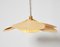 Hana II Uchiwa Bamboo Hanging Lamp by Ingo Maurer, German, ,1970s 1