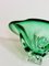 Glass Green Bowl by Jan Beranek for Skrdlovice, 1960s 4
