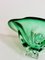 Glass Green Bowl by Jan Beranek for Skrdlovice, 1960s, Image 4