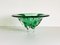 Glass Green Bowl by Jan Beranek for Skrdlovice, 1960s 8