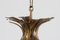 Brutalist Brass Onion Pendant by Svend Aage Holm Sørensen, Denmark, 1960s 7