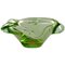 Grüne Schale aus Muranoglas, 1960er 1