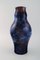 Große Vase aus glasierter Keramik von Royal Doulton, England, 1920er 2