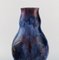 Grand Vase en Céramique Vernie de Royal Doulton, Angleterre, 1920s 4
