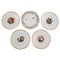 Late 19th Century Porcelain Plates from Royal Copenhagen, Set of 5, Image 1