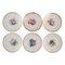 Late 19th Century Plates in Porcelain from Bing & Grøndahl, Set of 6 1