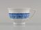 Coffee Service for 10 People in Porcelain with Blue Ribbon from Rosenthal, Set of 33 6