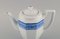 Coffee Service for 10 People in Porcelain with Blue Ribbon from Rosenthal, Set of 33 3