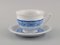 Coffee Service for 10 People in Porcelain with Blue Ribbon from Rosenthal, Set of 33, Image 5