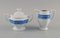 Coffee Service for 10 People in Porcelain with Blue Ribbon from Rosenthal, Set of 33, Image 4