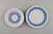 Coffee Service for 10 People in Porcelain with Blue Ribbon from Rosenthal, Set of 33, Image 7