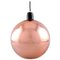 British Round Copper Colored Ceiling Pendant by Tom Dixon, Image 1