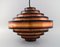 Ceiling Pendant in Flame-Cut Copper by Svend Aage Holm Sørensen, Denmark, 1970s 2