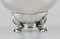 Blossom Sugar Bowl in Hammered Sterling Silver from Georg Jensen, 1920s 4