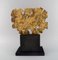 Large Gold Metal on Marble Plinth Sculpture 8