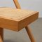 Italian Chairs in Ash, 1970s, Set of 4 4