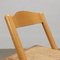 Italian Chairs in Ash, 1970s, Set of 4 3