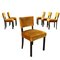 Italian Dining Chairs in Beech, 1940s, Set of 6 1