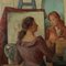 Contardo Barbieri, Mujeres en el trabajo, óleo sobre lienzo, Imagen 3