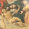 Artista de la escuela del norte de Italia, Lamento por el Cristo muerto, 1600, óleo sobre lienzo, enmarcado, Imagen 4