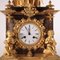 19th Century Table Clock in Bronze, France 9